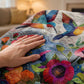 🔥Solange der Vorrat reicht 40 % Rabatt!🎉Kuschelige & weiche Flanelldecke mit Blumenmuster