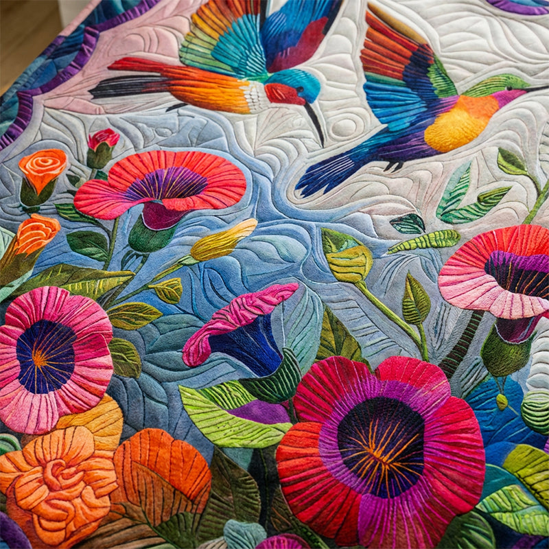🔥Solange der Vorrat reicht 40 % Rabatt!🎉Kuschelige & weiche Flanelldecke mit Blumenmuster