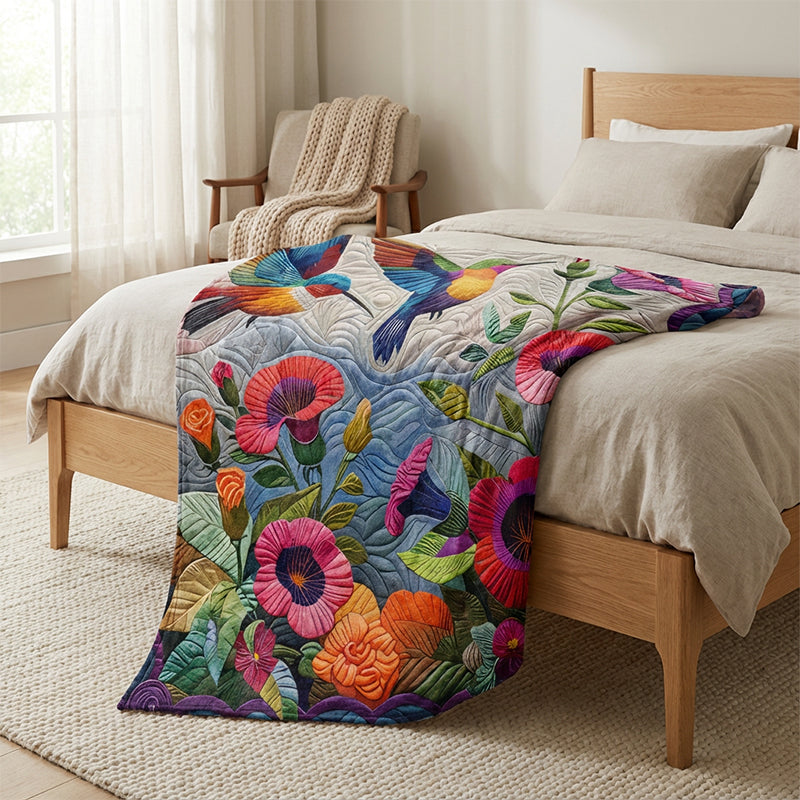 🔥Solange der Vorrat reicht 40 % Rabatt!🎉Kuschelige & weiche Flanelldecke mit Blumenmuster