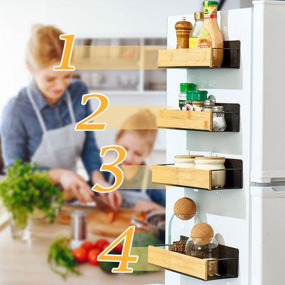 🔥Solange der Vorrat reicht 40 % Rabatt!🎉Magnetischer Wandregal-Organizer für die Küche