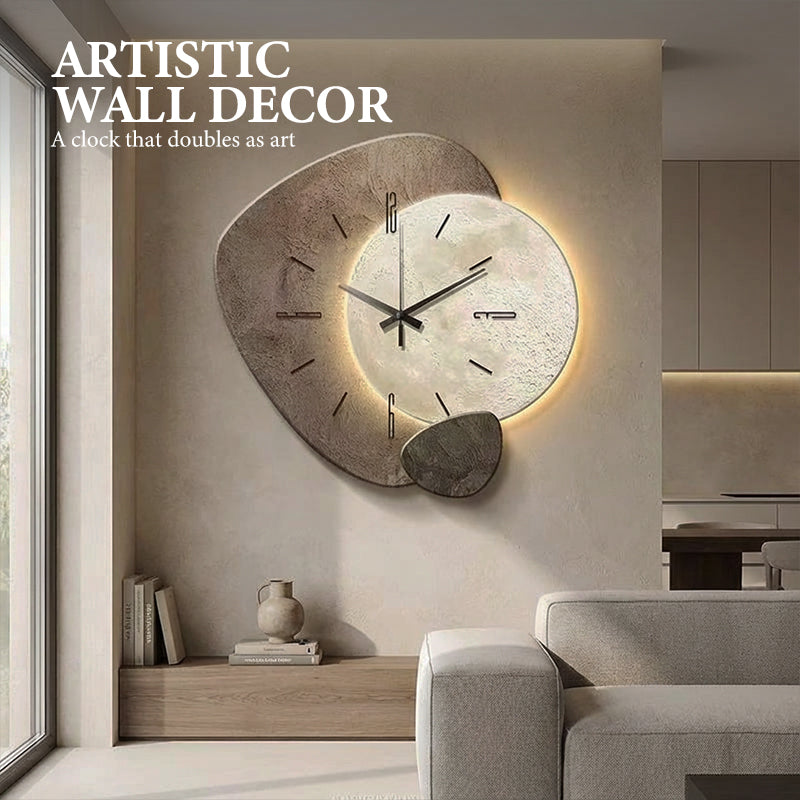 🔥Solange der Vorrat reicht 40 % Rabatt!🎉Dekorative Wanduhr im nordischen Stil