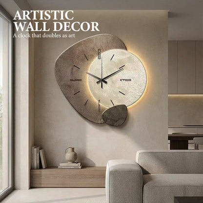 🔥Solange der Vorrat reicht 40 % Rabatt!🎉Dekorative Wanduhr im nordischen Stil