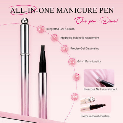 📢📢60 % Rabatt!! ⏰All-in-One-Gelstift für Katzenaugen-Nägel