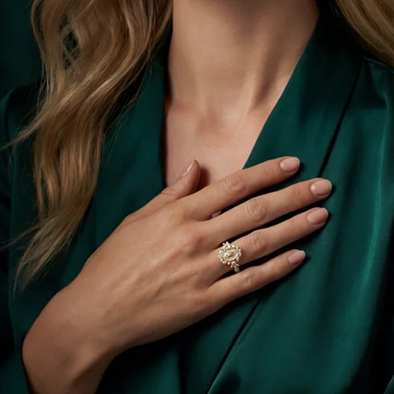 🔥Solange der Vorrat reicht 40 % Rabatt!💎 Eleganter Jungfrau-Maria-Ring – Symbol der Anmut & des Glaubens!