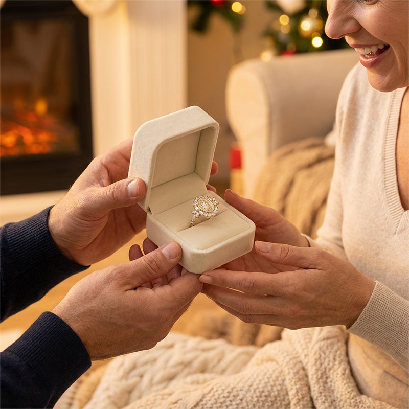 🔥Solange der Vorrat reicht 40 % Rabatt!💎 Eleganter Jungfrau-Maria-Ring – Symbol der Anmut & des Glaubens!