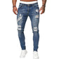 🔥Solange der Vorrat reicht 40 % Rabatt!🎉Stylische Herren-Skinny-Jeans mit Rissen