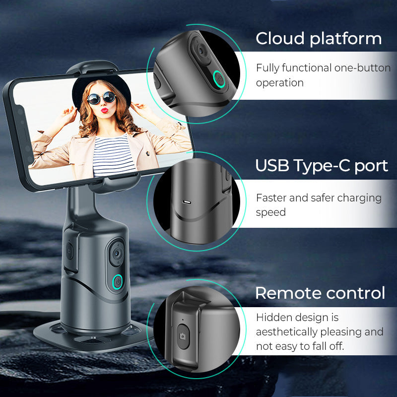 🔥Solange der Vorrat reicht 40 % Rabatt!🎉360°-Autotracking-Stabilisator für Mobiltelefone