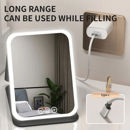 📢📢50%  OFF !! ⏰LED tragbarer klappbarer Kosmetikspiegel