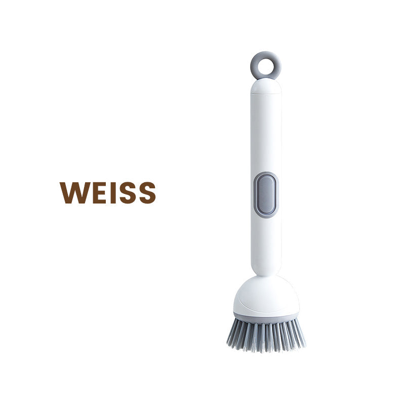 🍳 50% RABATT! 🧽 Drehbare Reinigungsbürste mit Langem Griff – Gründlich, Rückenfreundlich & Für Töpfe/Geschirr 💦