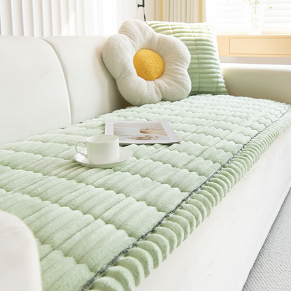 🔥Solange der Vorrat reicht 40 % Rabatt!🎉Gestepptes Cord-Sofa-Kissen mit rutschfester Unterseite