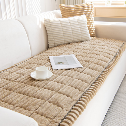 🔥Solange der Vorrat reicht 40 % Rabatt!🎉Gestepptes Cord-Sofa-Kissen mit rutschfester Unterseite