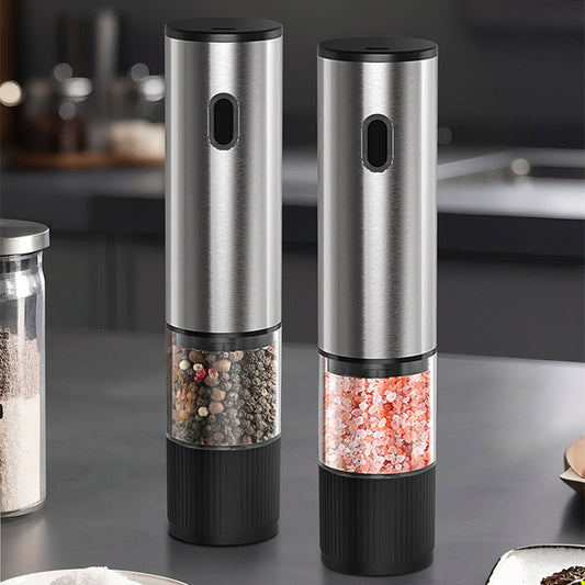 🔥Solange der Vorrat reicht 40 % Rabatt!🎉Electric Pepper & Salt Grinder Set