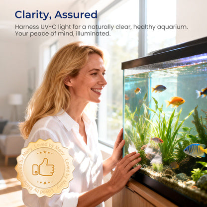 🥳HEISSER SALE 2026🥳💞50.000+ VERKAUFT!🐟🌊Tauchbare UV-Sterilisatorlampe mit Timer für Aquarien