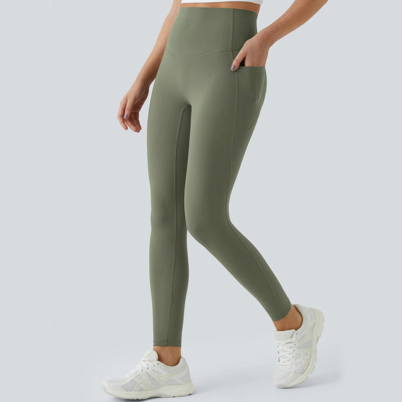 Ultraskulpturale Trainingsleggings SoCinched, hohe Taille, Bauchkontrolle, Seitentasche