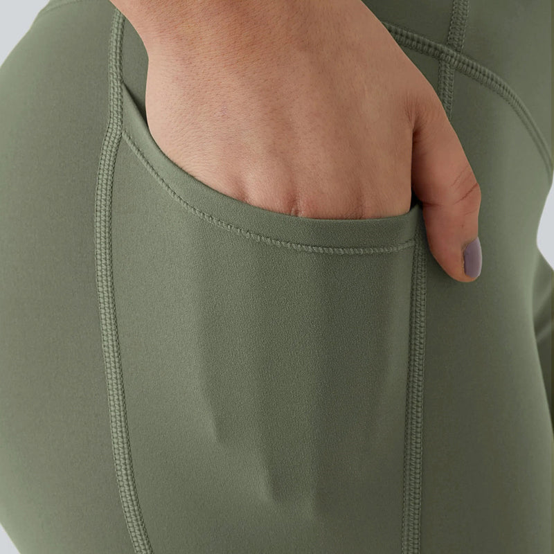 Ultraskulpturale Trainingsleggings SoCinched, hohe Taille, Bauchkontrolle, Seitentasche