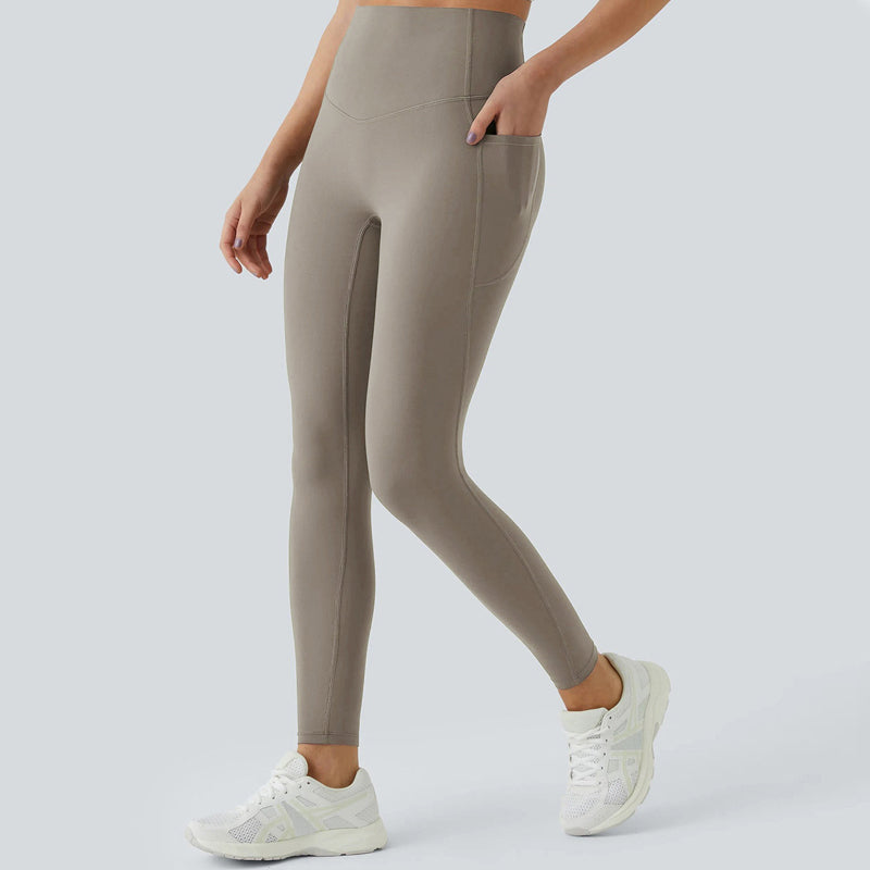Ultraskulpturale Trainingsleggings SoCinched, hohe Taille, Bauchkontrolle, Seitentasche
