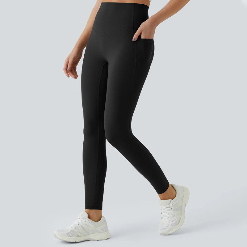 Ultraskulpturale Trainingsleggings SoCinched, hohe Taille, Bauchkontrolle, Seitentasche