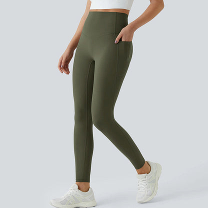 Ultraskulpturale Trainingsleggings SoCinched, hohe Taille, Bauchkontrolle, Seitentasche