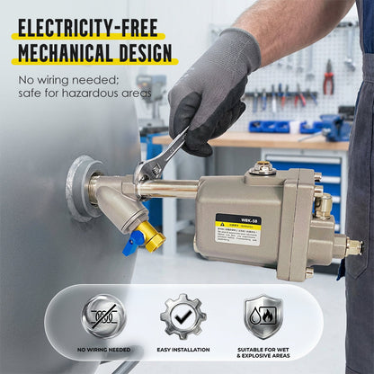 Automatischer Kondensatablass für Druckluftbehälter – Passend für WBK-58 / WBK-20, Mit Doppelfilter, Verstopfungssicher 🔧⚙️