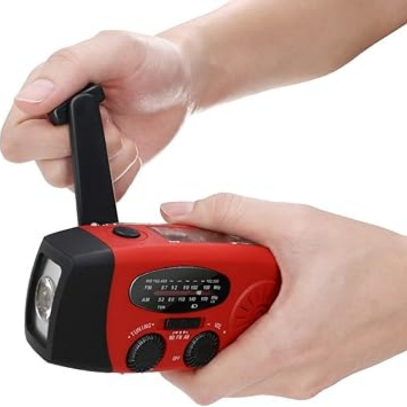 📻⚡【60% Rabatt】Solar-Kurbel Notfallradio – Mit Powerbank, Wetteralarm, USB & 7 Tage Akku. Wasserdicht & robust für Outdoor/Krise. 🌞🔋 Jetzt unschlagbares Angebot sichern!