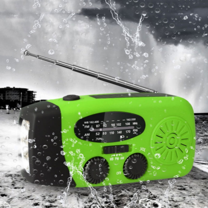 📻⚡【60% Rabatt】Solar-Kurbel Notfallradio – Mit Powerbank, Wetteralarm, USB & 7 Tage Akku. Wasserdicht & robust für Outdoor/Krise. 🌞🔋 Jetzt unschlagbares Angebot sichern!