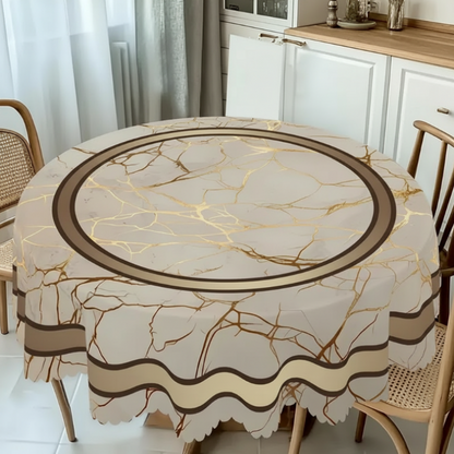 🔥Solange der Vorrat reicht 40 % Rabatt!🎉Wasserdichte Tischdecke mit Marmorprint