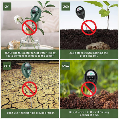 🌱Professionelles Bodenfeuchtigkeitsmessgerät für Zimmer- und Gartenpflanzen