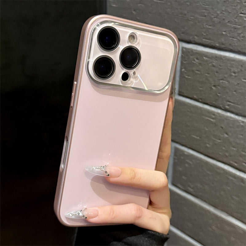 🔥Solange der Vorrat reicht 40 % Rabatt!🎉Matte einfarbige Hülle für iPhone