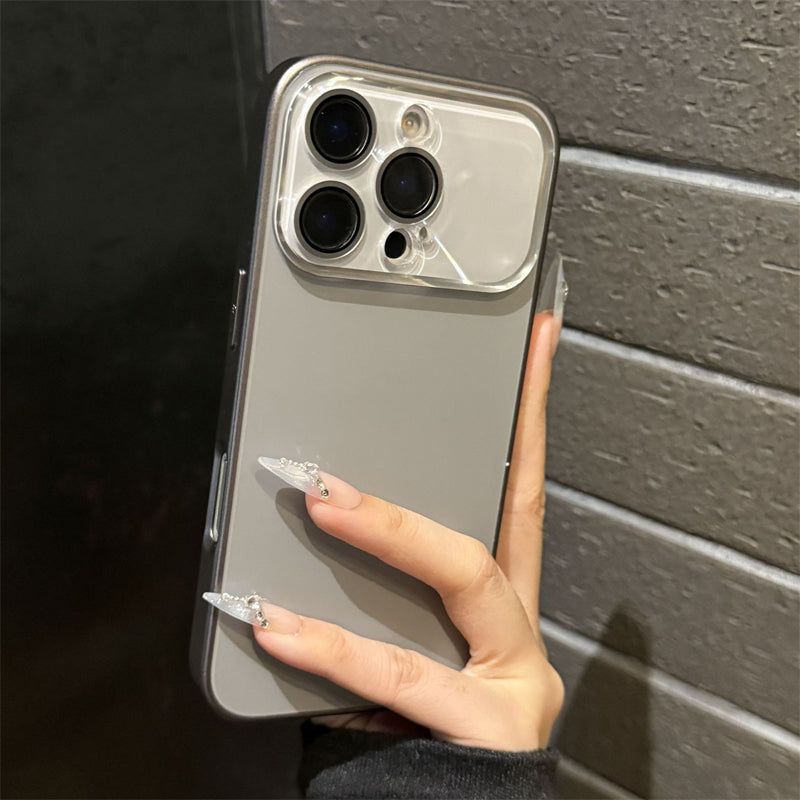 🔥Solange der Vorrat reicht 40 % Rabatt!🎉Matte einfarbige Hülle für iPhone