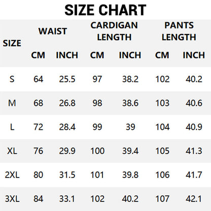 🔥Solange der Vorrat reicht 40 % Rabatt!🎉Lässiges 3-teiliges Strickset – Cropped Top, Cardigan & Hose