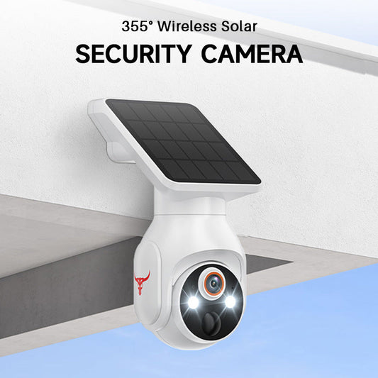 📹 50% RABATT! ⚡ True Wireless 355°-Solarkamera – 360°-Ansicht, Solarenergie & Nachtsicht für Rundum-Sicherheit 🔭