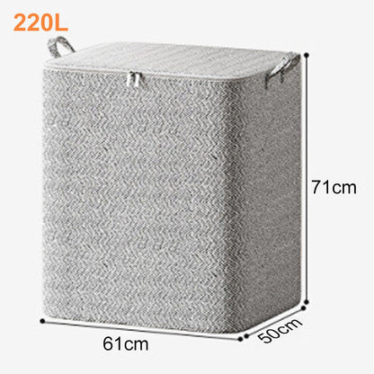🛏️ 50% RABATT! 📦 Großvolumige Aufbewahrungstasche für Steppdecken – Wasserdicht, Mit Reißverschluss & Robust 🧳