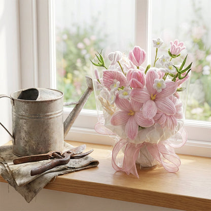 🔥Solange der Vorrat reicht 40 % Rabatt!🎉DIY-Set für Blumenstrauß aus Pfeifenreinigern DIY
