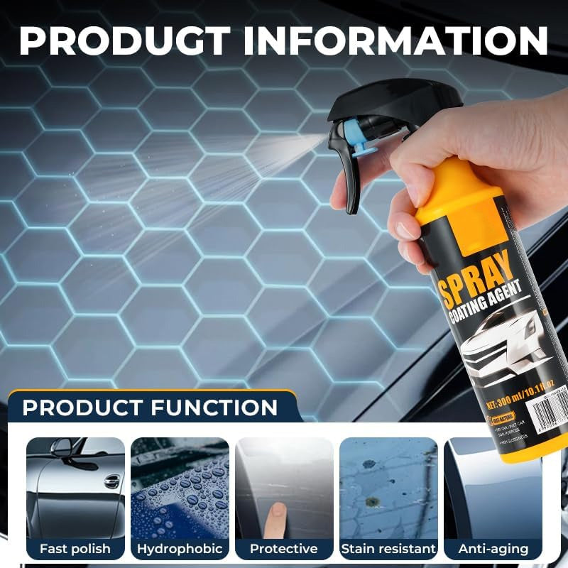 ✨ Hochwertiges Autolackspray – Glanz wie im Showroom und lang anhaltender Schutz! ✨
