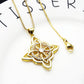 🔥Solange der Vorrat reicht 40 % Rabatt!🎉Unisex Witch Knot Pendant Necklace📿