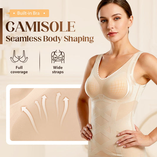 🔥Solange der Vorrat reicht 40 % Rabatt!🎉Nahtlose Shapewear mit integriertem BH