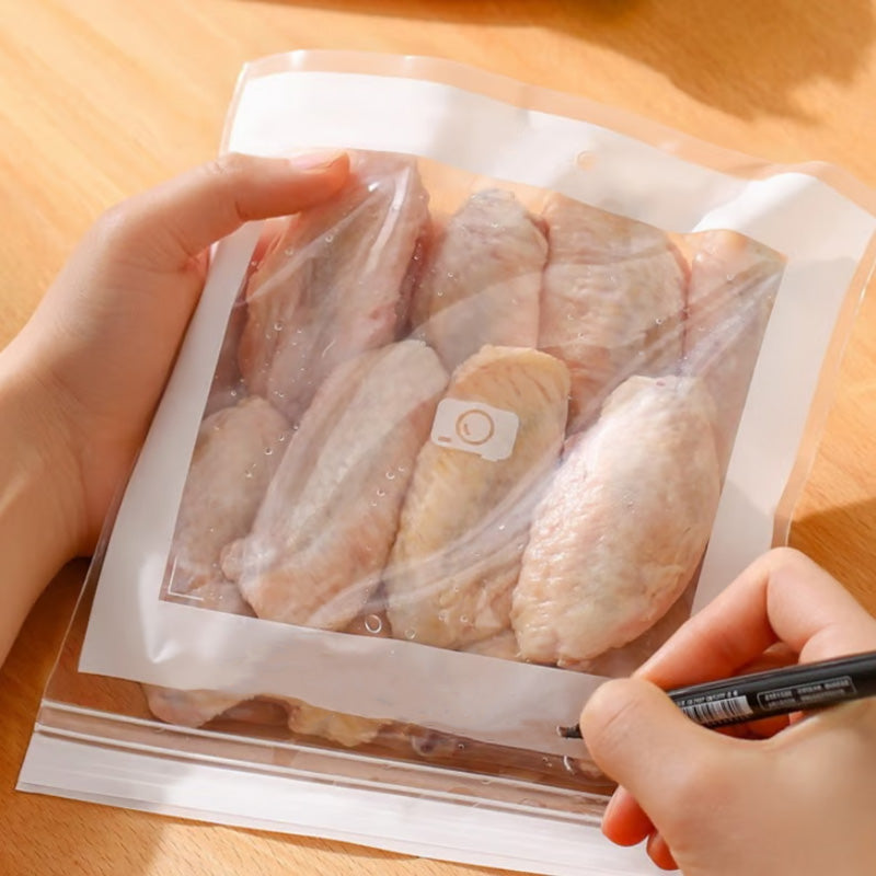 🔥Solange der Vorrat reicht 40 % Rabatt!🎉Transparent Food-Grade Reinforced Double-Seal Bags
