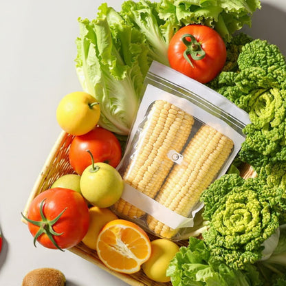 🔥Solange der Vorrat reicht 40 % Rabatt!🎉Transparent Food-Grade Reinforced Double-Seal Bags
