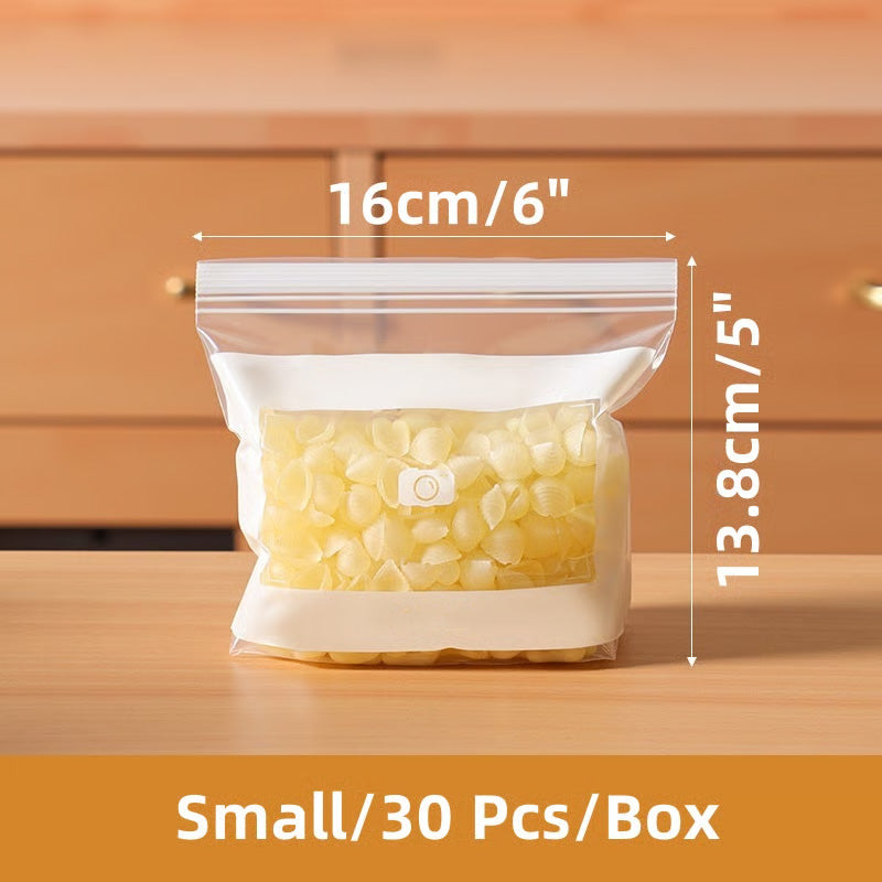 🔥Solange der Vorrat reicht 40 % Rabatt!🎉Transparent Food-Grade Reinforced Double-Seal Bags