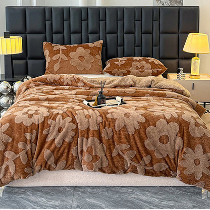 🔥Solange der Vorrat reicht 40 % Rabatt!🎉Doppellagige Plüsch-Jacquard-Decke