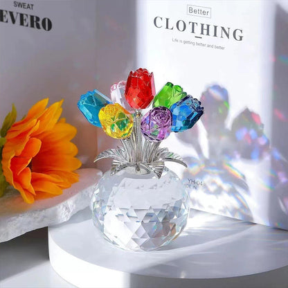 🔥Solange der Vorrat reicht 40 % Rabatt!🎉 Kristallrose – 7 Farben, brillante Verarbeitung & ewiges Geschenk