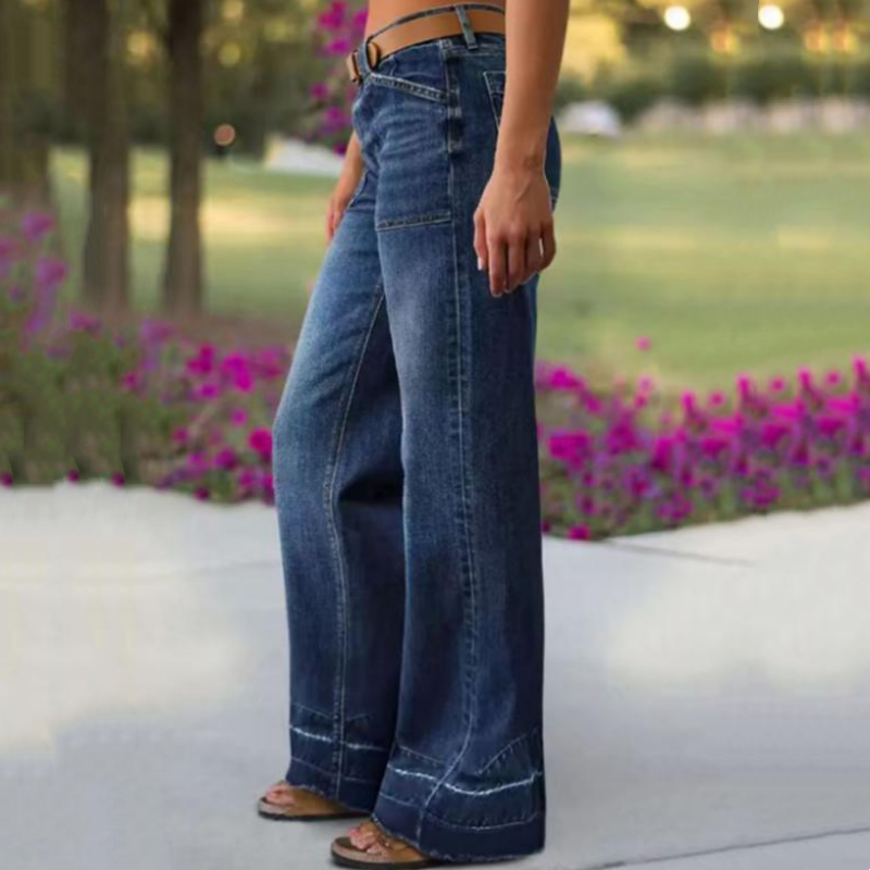 📢📢60 % Rabatt!! ⏰Retro-Jeans für Damen mit Taschen