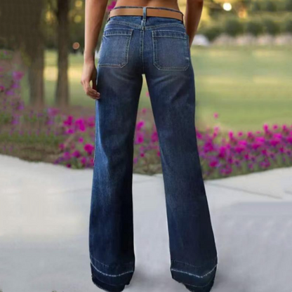 📢📢60 % Rabatt!! ⏰Retro-Jeans für Damen mit Taschen