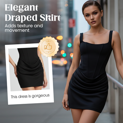🔥Solange der Vorrat reicht 40 % Rabatt!🎉Damen Sleeveless Sexy Midi-Kleid