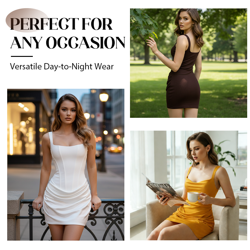 🔥Solange der Vorrat reicht 40 % Rabatt!🎉Damen Sleeveless Sexy Midi-Kleid