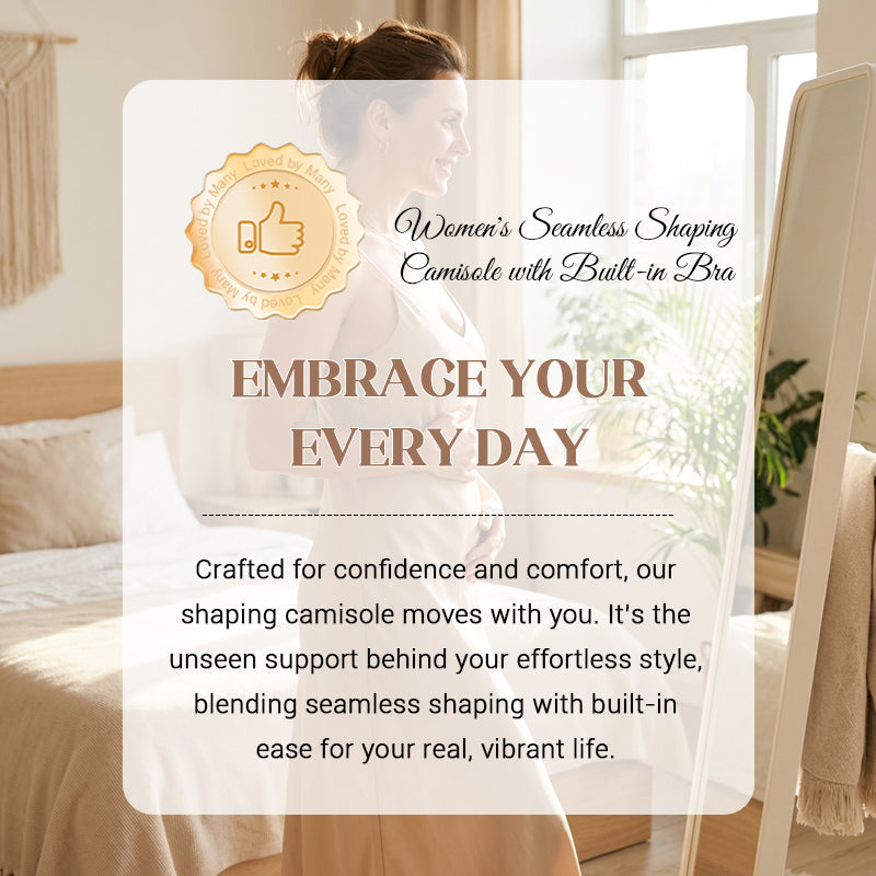 🌸LETZTER TAG DES SONDERANGEBOTS – 60 % RABATT💕Nahtloses, formendes Unterhemd für Damen mit integriertem BH