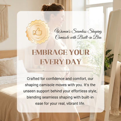 🌸LETZTER TAG DES SONDERANGEBOTS – 60 % RABATT💕Nahtloses, formendes Unterhemd für Damen mit integriertem BH