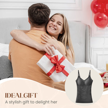 🌸LETZTER TAG DES SONDERANGEBOTS – 60 % RABATT💕Nahtloses, formendes Unterhemd für Damen mit integriertem BH