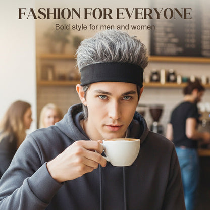 📢📢57 % RABATT!! ⏰ Unisex-Style – eine Perückenkappe = ganztägige Freiheit für Ihre Hip-Hop-Frisur! 💫✨
