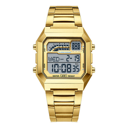 ⌚ 50% RABATT! ⏱️ Unisex-Digitaluhr mit Quadratischem Display – Leuchtanzeige, 50M Wasserdicht & Leichter Haltbarer Armband 🌙